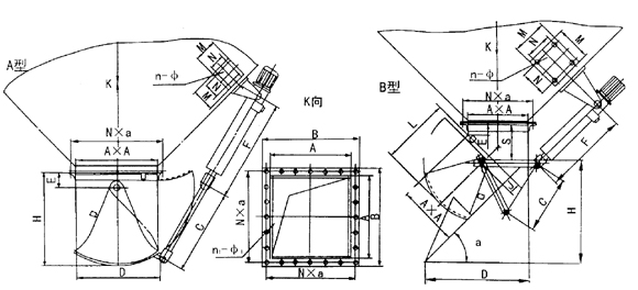 电液动扇形闸门直接将电液推杆固定在闸门本体上，避免了用户在现场定位的烦恼，安装简便。